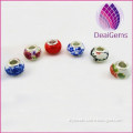 Big hole ceramic beads oval bead